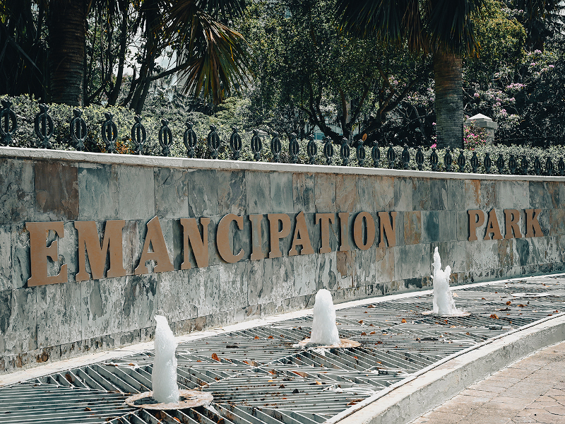 Emancipation Park Kingston Jamaica Emancipation Park Kingston Jamaica